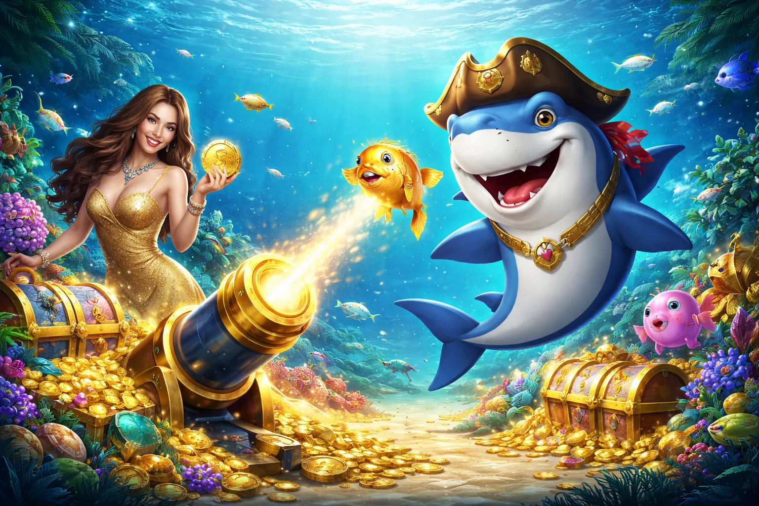 Đại dương bắn cá ac888 đầy màu sắc